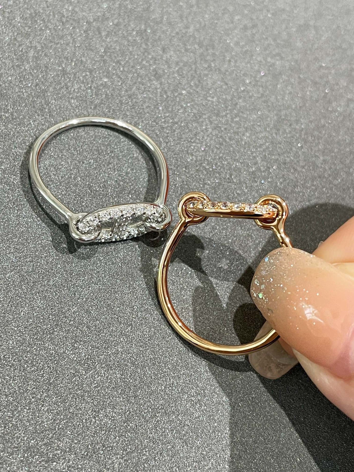 [Rose Jewelrys]RONDE SMALL DIAMOND RING