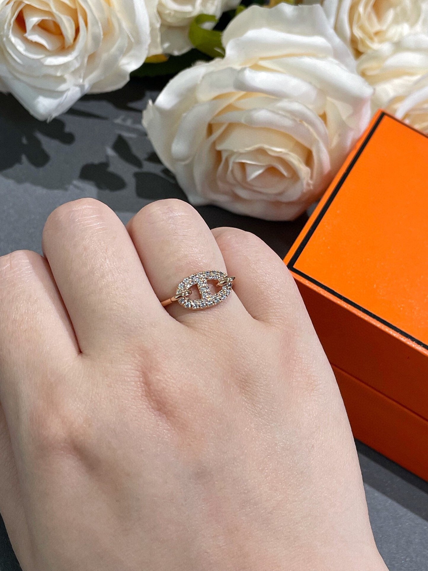[Rose Jewelrys]RONDE SMALL DIAMOND RING