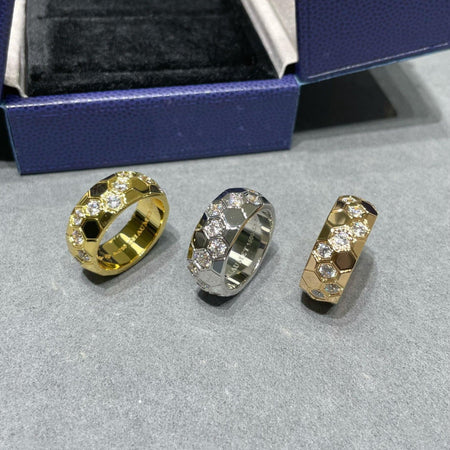 [🌹Rose💎]BEE LOVE DIAMOND LARGE RING