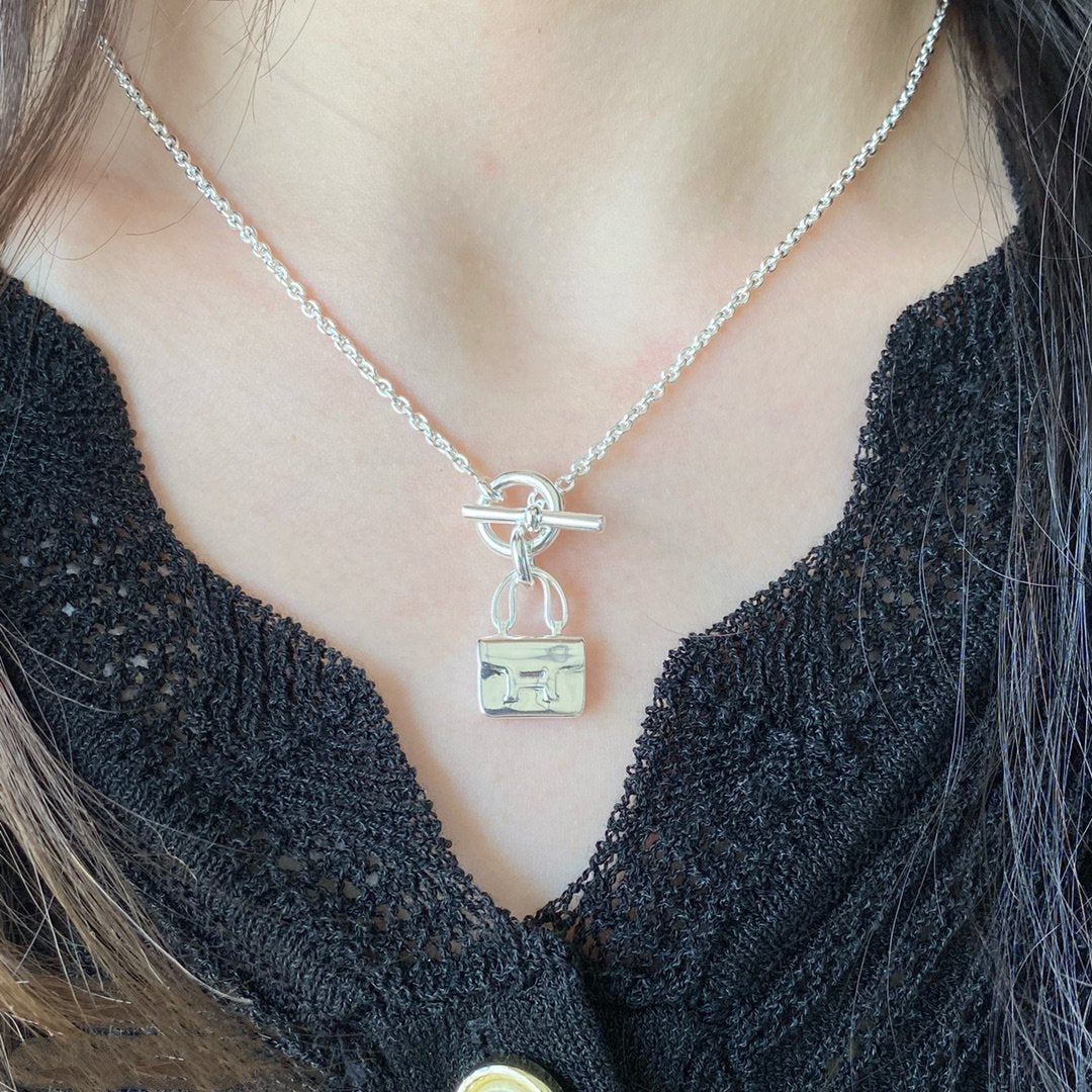 [Rose Jewelrys]CONSTANCE PEDANT SILVER NECKLACE