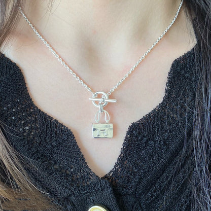 [Rose Jewelrys]CONSTANCE PEDANT SILVER NECKLACE