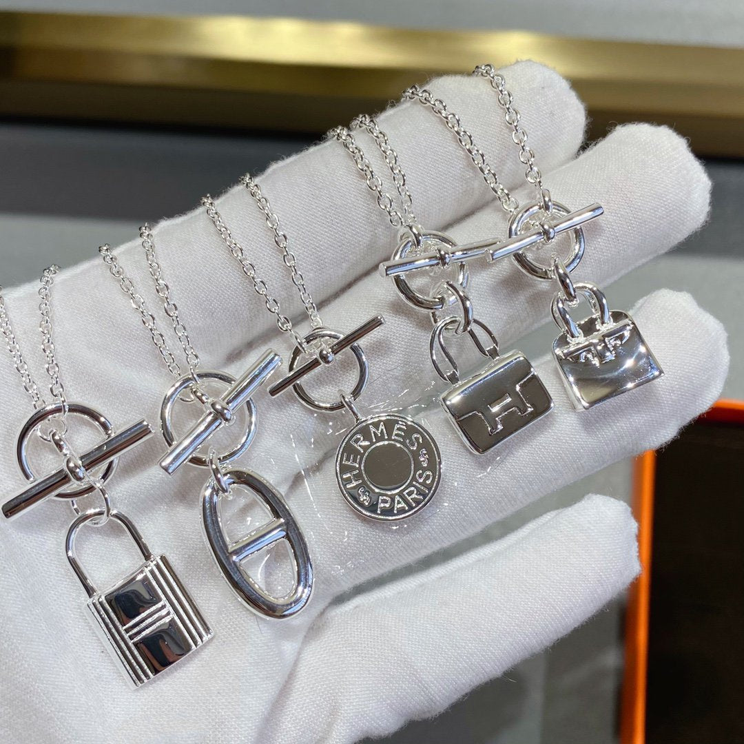 [Rose Jewelrys]CONSTANCE PEDANT SILVER NECKLACE