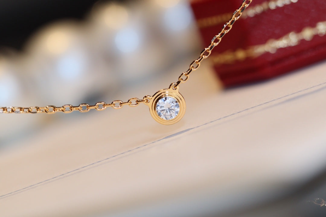 [Rose Jewelrys]DAMOUR DIAMOND NECKLACE