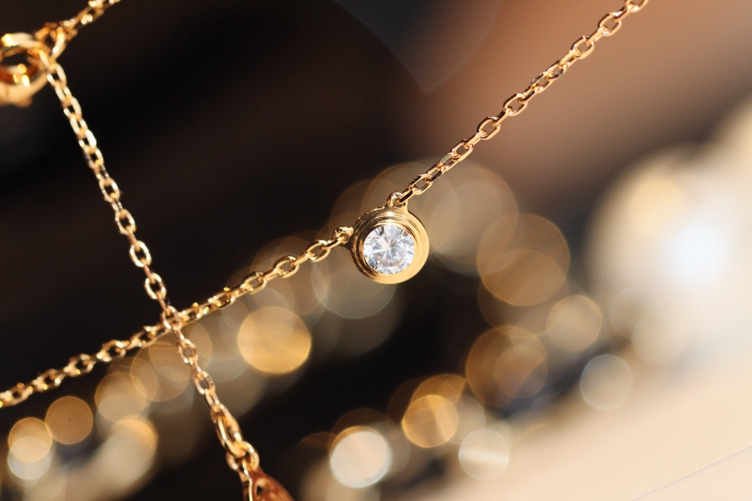 [Rose Jewelrys]DAMOUR DIAMOND NECKLACE
