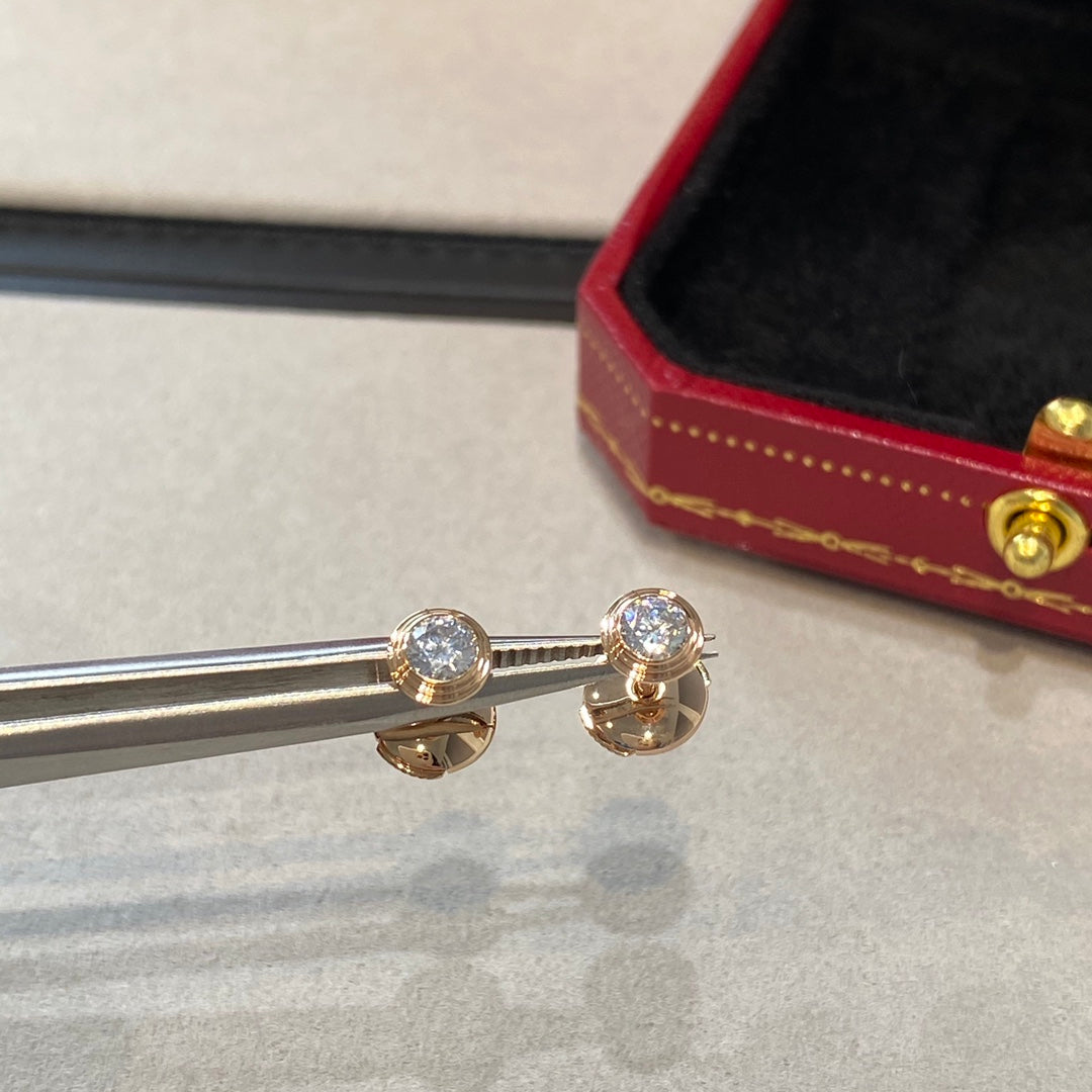 [Rose Jewelrys]DAMOUR DIAMOND EARRINGS