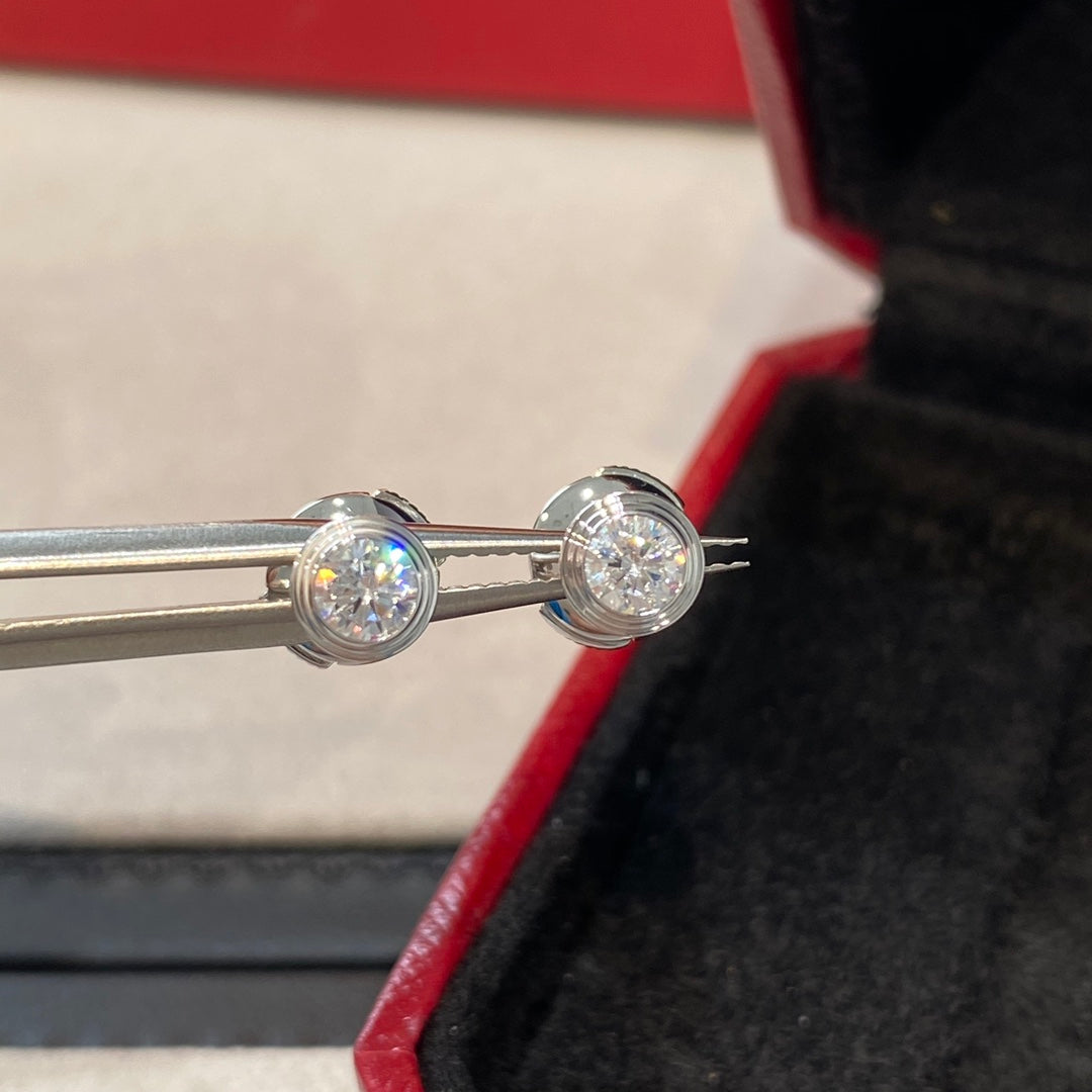 [Rose Jewelrys]DAMOUR DIAMOND EARRINGS