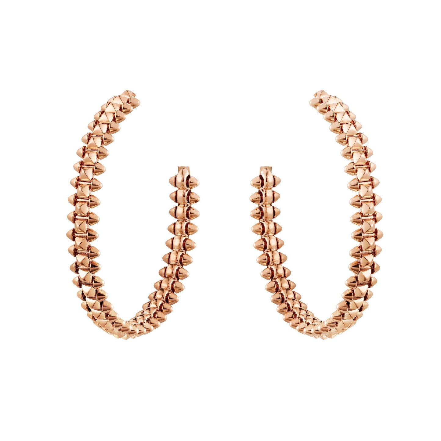 [Rose Jewelrys]CLASH LARGE HOOP EARRINGS