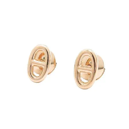 [Rose Jewelrys]CHAINE SMALL EARRINGS GOLD AND SILVER