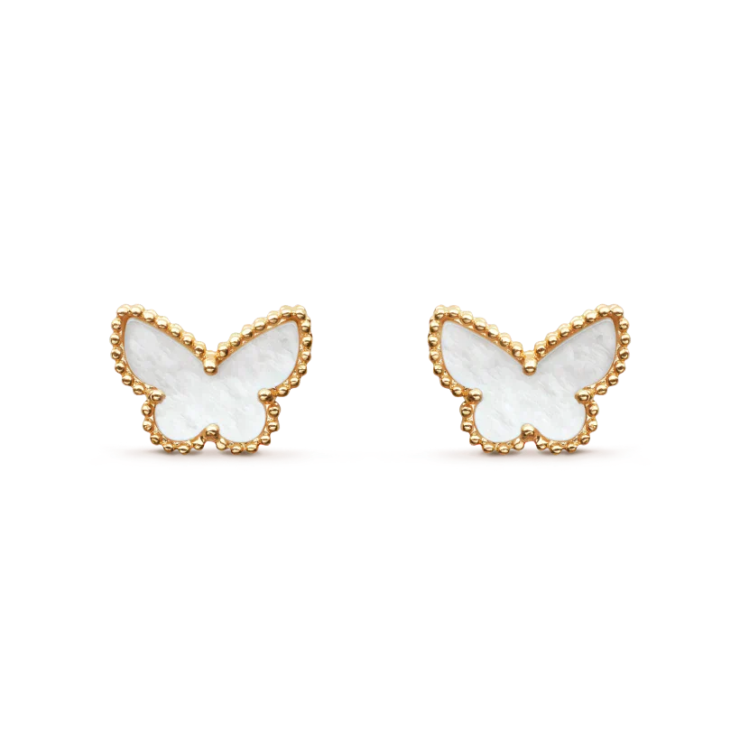 [Rose Jewelrys]SWEET BUTTERFLY MOP EARSTUDS
