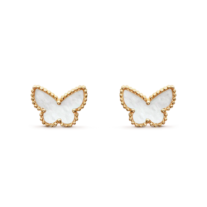 [Rose Jewelrys]SWEET BUTTERFLY MOP EARSTUDS