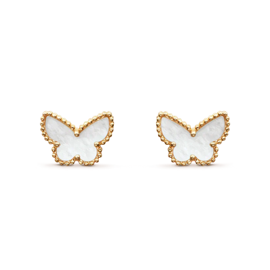 [Rose Jewelrys]SWEET BUTTERFLY MOP EARSTUDS