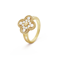 [🌹Rose💎]CLOVER DIAMOND RING