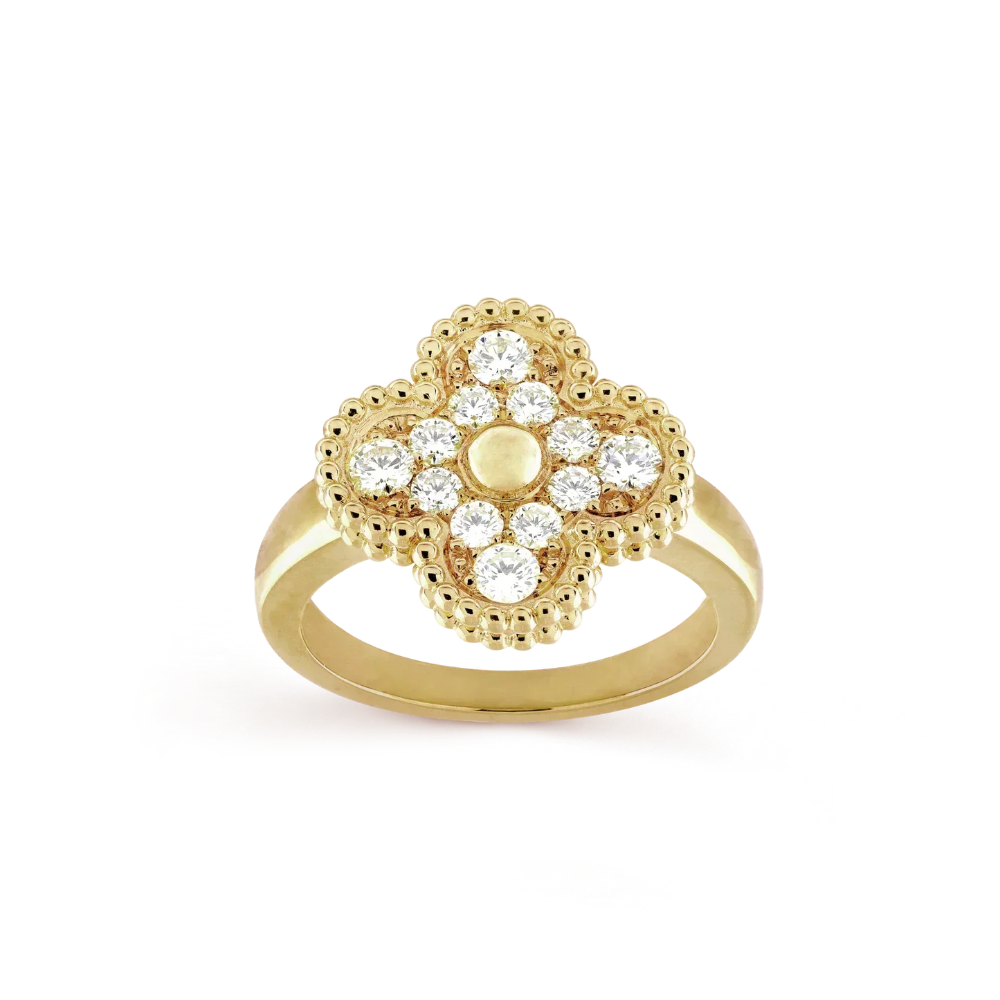 []CLOVER DIAMOND RING