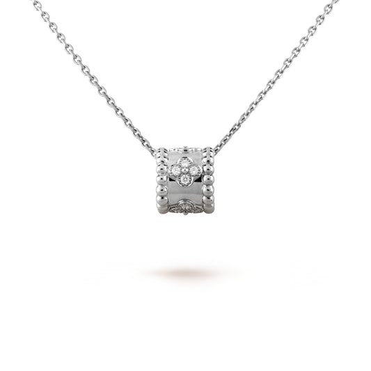 [Rose Jewelrys]PERLEE PEDANT SIVLER DIAMOND NECKLACE