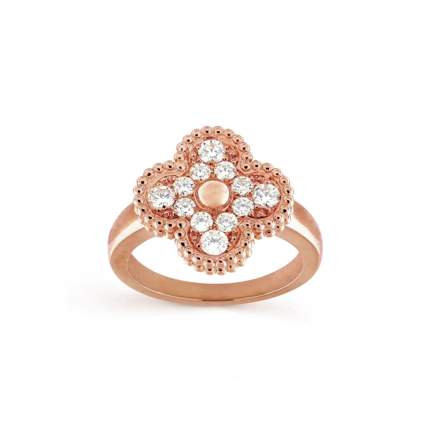 []CLOVER DIAMOND RING