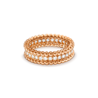[🌹Rose💎]PERLEE DIAMOND ROSE GOLD RING