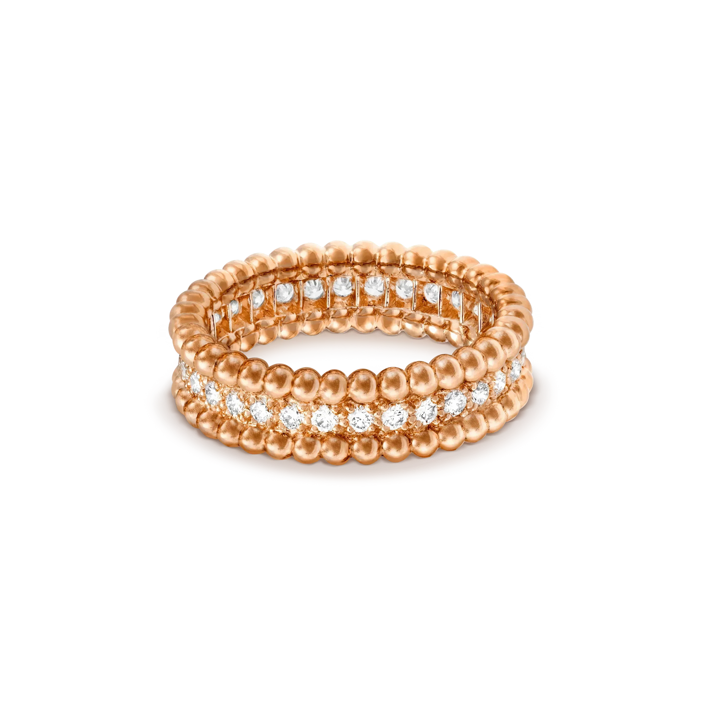 [Rose Jewelrys]PERLEE DIAMOND ROSE GOLD RING