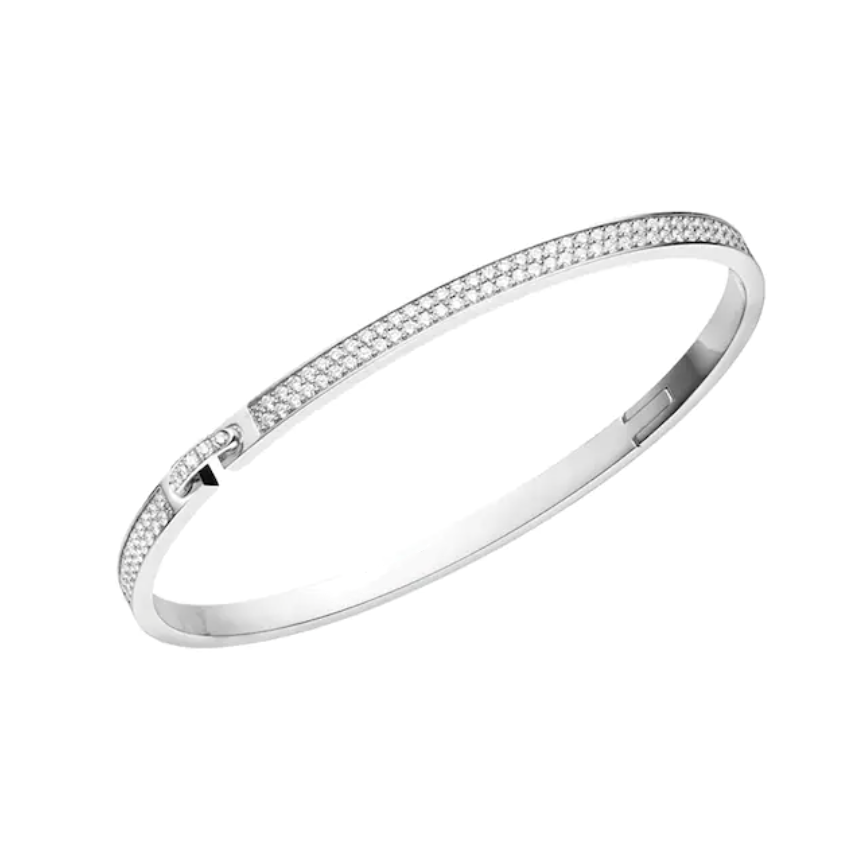 [🌹Rose💎]LIENS VIDENCE DIAMOND PAVED BRACELET