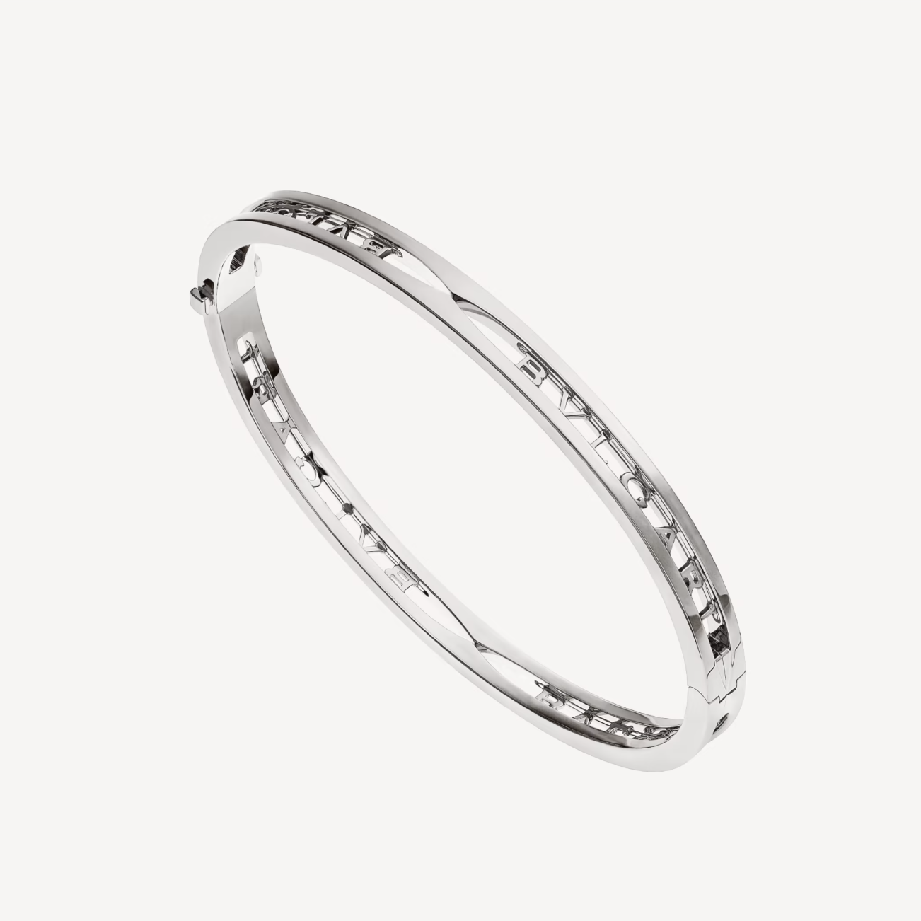 [Rose Jewelrys]ZERO 1 SPIRAL LOGO SILVER BRACELET