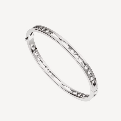 [Rose Jewelrys]ZERO 1 SPIRAL LOGO SILVER BRACELET