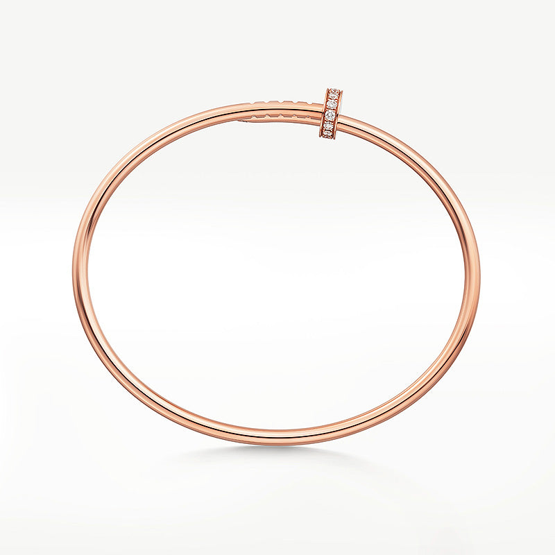 [Rose Jewelrys]JUSTE BRACELET 2.5MM DIAMONDS