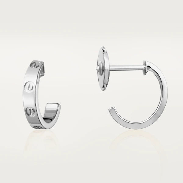 [Rose Jewelrys]LOVE EARRINGS 2.65MM SILVER