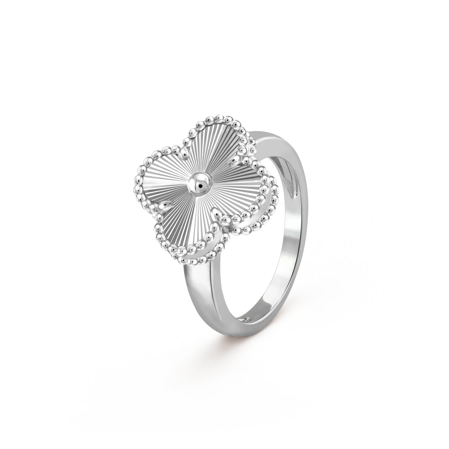[Rose Jewelrys]CLOVER SILVER RING