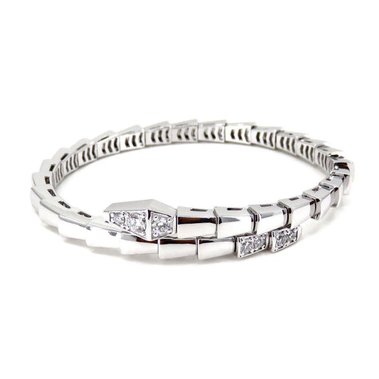 [Rose Jewelrys]SERPENTI BRACELET DIAMONDS SILVER