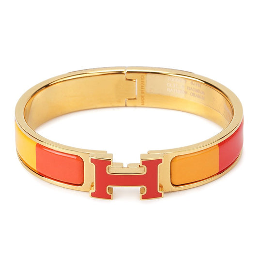 [Rose Jewelrys]H BRACELET ORANGE RAINBOW CERAMIC