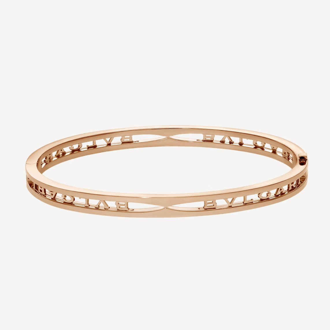 [Rose Jewelrys]ZERO 1 SPIRAL LOGO PINK GOLD BRACELET