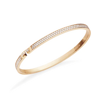 [🌹Rose💎]LIENS VIDENCE DIAMOND PAVED BRACELET