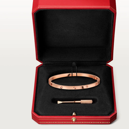 [Rose Jewelrys]LOVE BRACELET 3.65MM 10 DIAMONDS