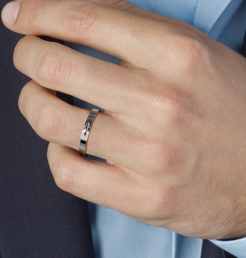 [Rose Jewelrys]ALLIANCE LIENS VIDENCE 3MM RING