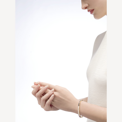 [Rose Jewelrys]ZERO 1 SPIRAL PINK GOLD BRACELET