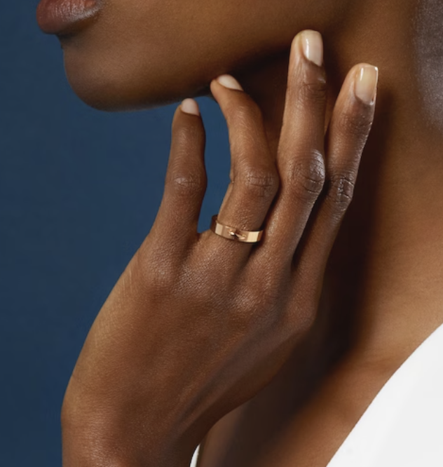 [Rose Jewelrys]ALLIANCE LIENS VIDENCE 4MM RING