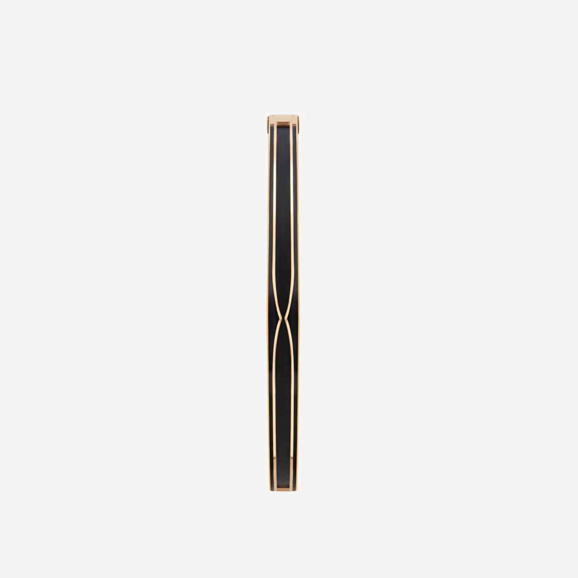 [Rose Jewelrys]ZERO 1 PINK GOLD WITH MATTE BLACK CERAMIC BRACELET