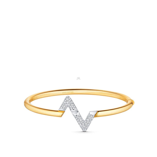 [Rose Jewelrys]VOLTE UPSITE DOWN GOLD DIAMOND BRACELET