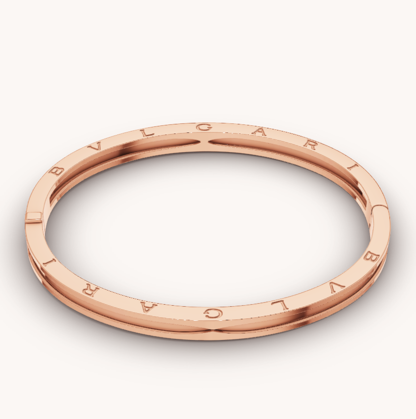 [Rose Jewelrys]ZERO 1 SPIRAL PINK GOLD BRACELET