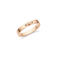 [🌹Rose💎]ALLIANCE LIENS VIDENCE 3MM RING
