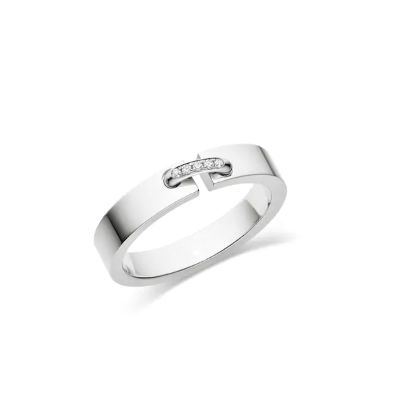 [Rose Jewelrys]ALLIANCE LIENS VIDENCE DIAMOND 4MM RING