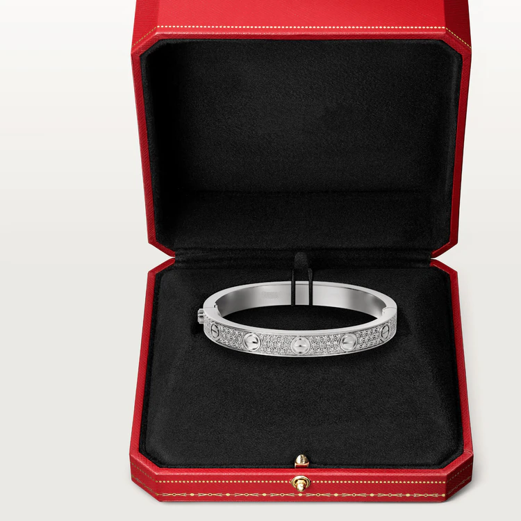 [Rose Jewelrys]LOVE BRACELET 6.1MM DIAMOND-PAVED