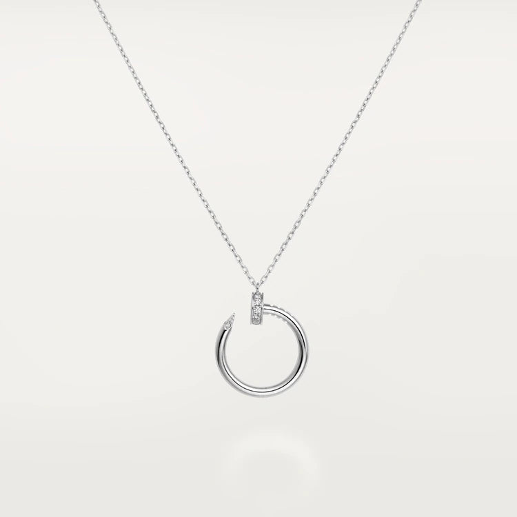 []JUSTE NECKLACE SILVER