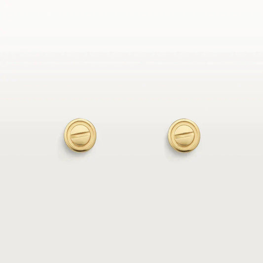 [Rose Jewelrys]LOVE EARRINGS GOLD 10MM
