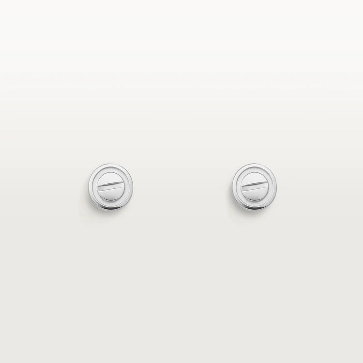[Rose Jewelrys]LOVE EARRINGS SILVER  10MM