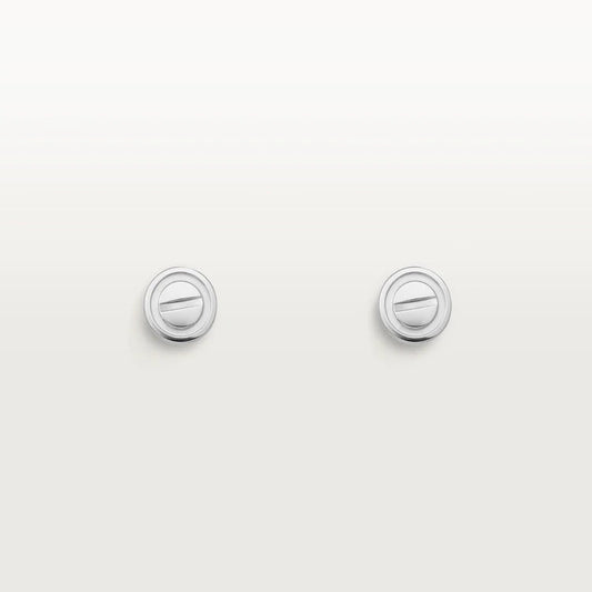 [Rose Jewelrys]LOVE EARRINGS SILVER  10MM