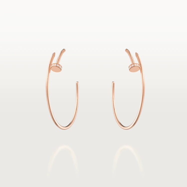 [Rose Jewelrys]JUSTE EARRINGS DIAMONDS 1.8MM