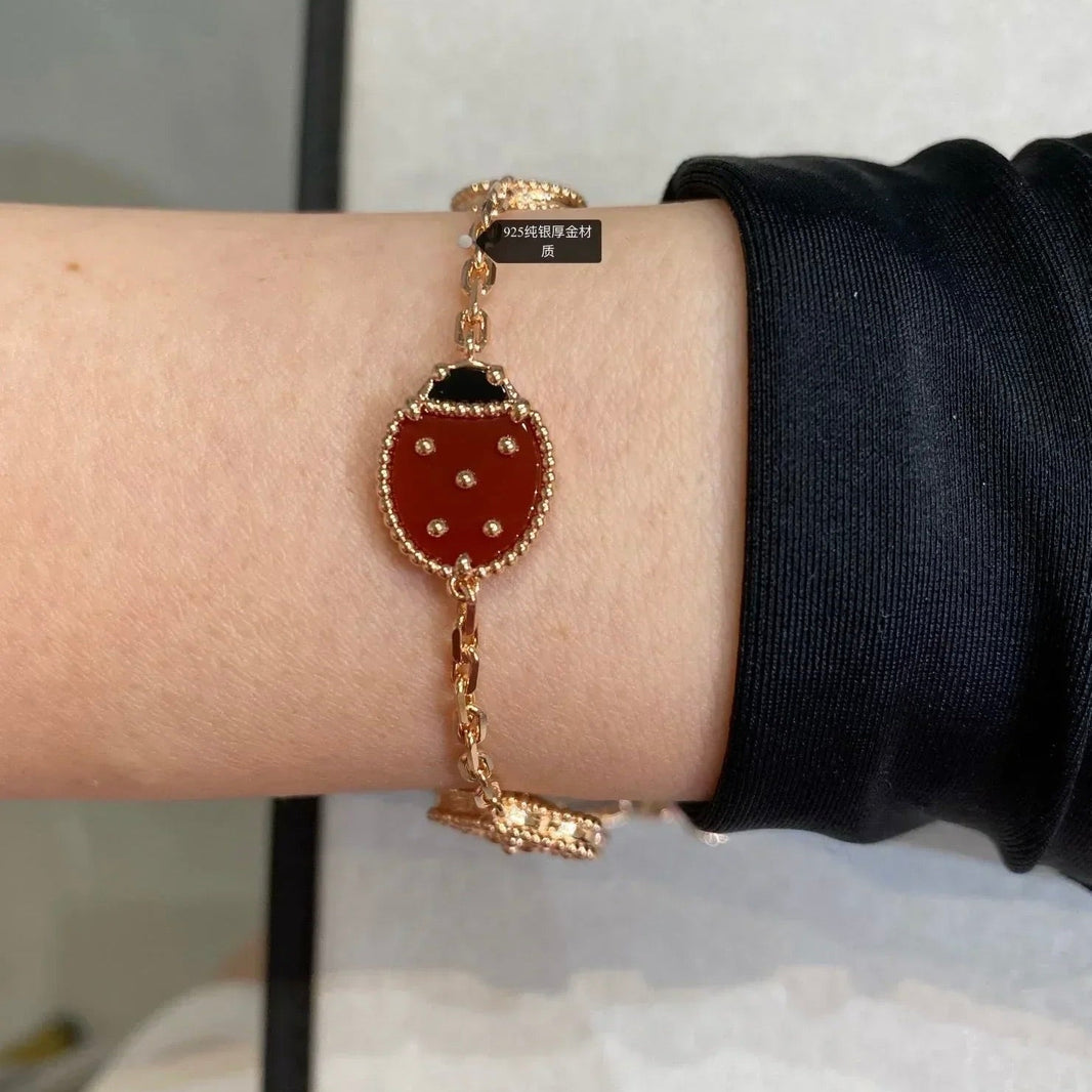 [🌹Rose💎]LUCKY SPRING 5 MOTIF BRACELET