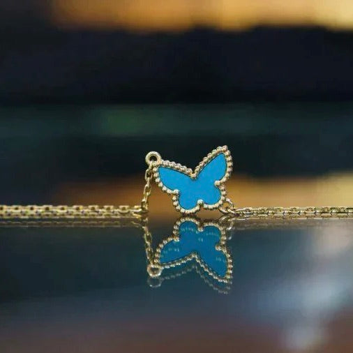 [Rose Jewelrys]BUTTERFLY TURQUOISE BUTTERFLY BRACELET