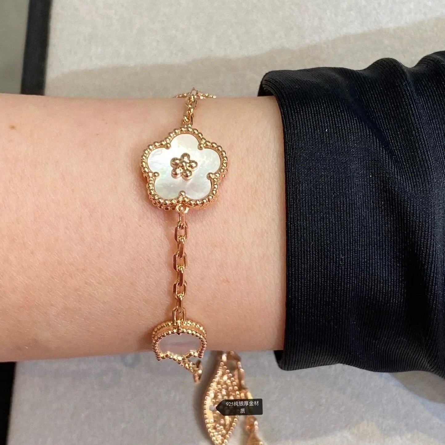 [Rose Jewelrys]LUCKY SPRING 5 MOTIF BRACELET