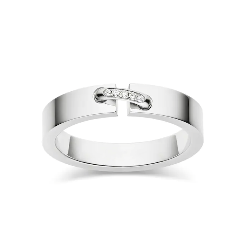 [Rose Jewelrys]ALLIANCE LIENS VIDENCE DIAMOND 4MM RING
